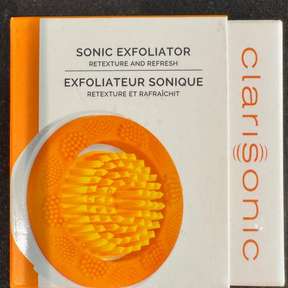 CLARISONIC SKIN DEVICE 'Sonic Exfoliator' Brush Head - NEW (SEALED) BOX